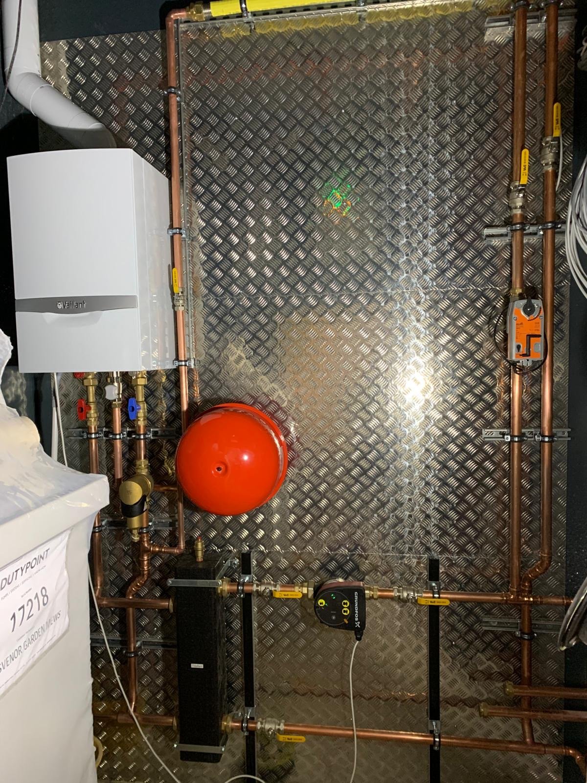 Vaillant Boiler Installation with Expansion Tank